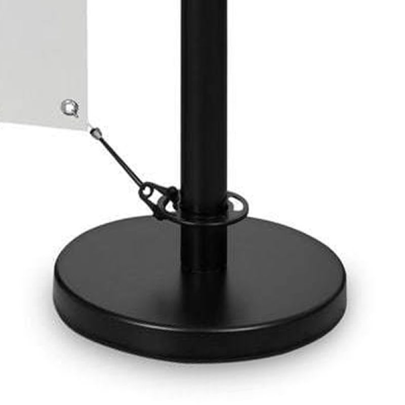 CAFÉ Absperrbanner Schwarz, Spannschlaufe CAFÉ Absperrbanner Schwarz, Spannschlaufe